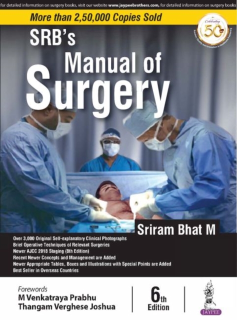 SRB's Manual of Surgery, Paperback / softback Book