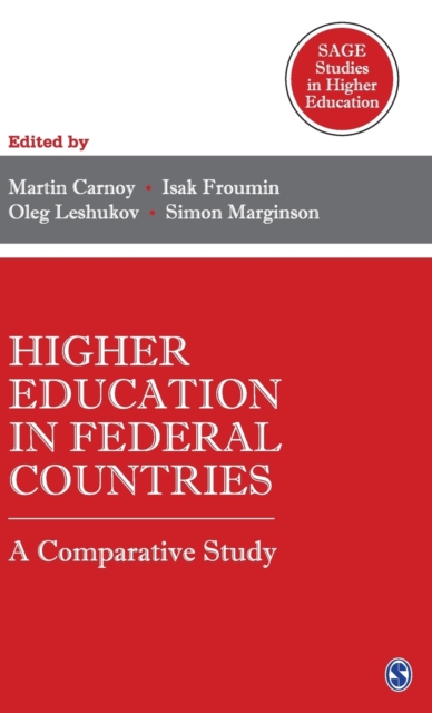 Higher Education in Federal Countries : A Comparative Study, Hardback Book
