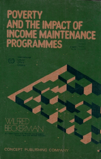 Poverty and the Impact of Income Maintenance Programmes in Four Developed Countries, EPUB eBook