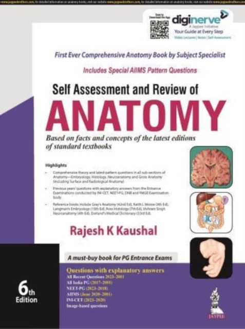Self Assessment and Review of Anatomy, Paperback / softback Book