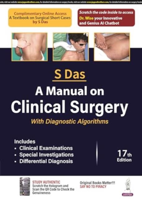 A Manual on Clinical Surgery : With Diagnostic Algorithms, Paperback / softback Book