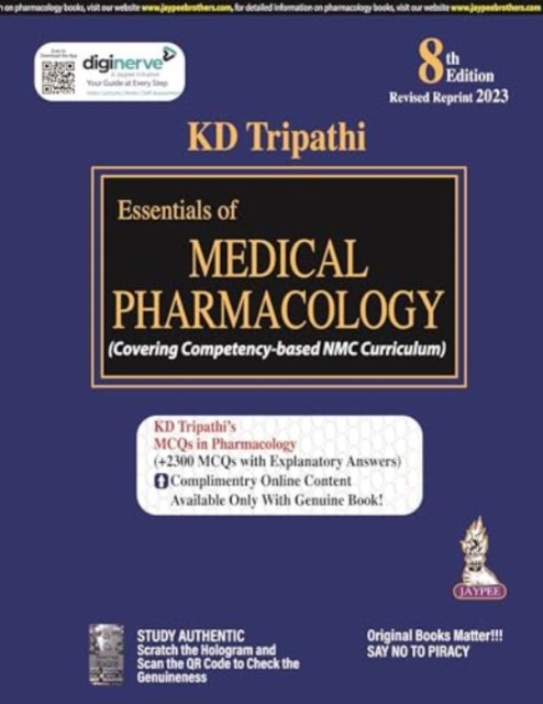 Essentials of Medical Pharmacology, Hardback Book