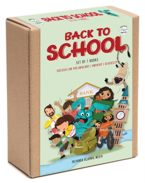 Back to School book set for preschoolers (Set of 7), Paperback / softback Book