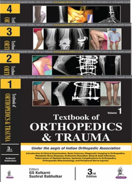 Textbook of Orthopedics and Trauma (4 Volumes), Hardback Book