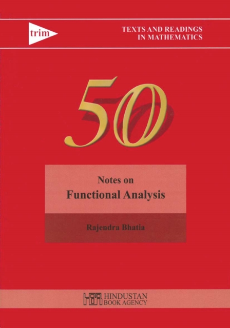 Notes on Functional Analysis, PDF eBook