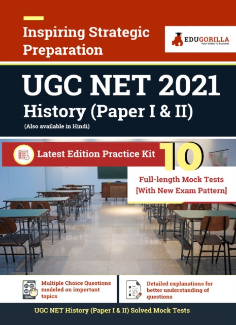 UGC NET History 2021 10 Full-length Mock Test (Paper I & II) With Latest Exam Pattern, PDF eBook