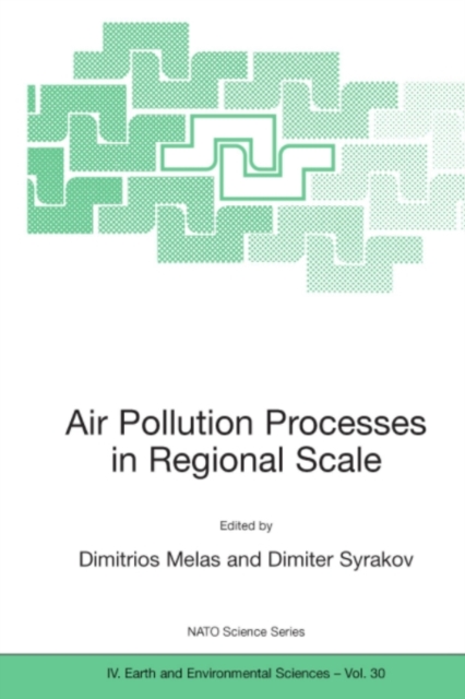 Air Pollution Processes in Regional Scale, PDF eBook