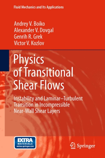 Physics of Transitional Shear Flows : Instability and Laminar-Turbulent Transition in Incompressible Near-Wall Shear Layers, PDF eBook