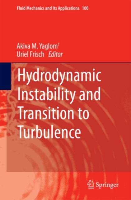 Hydrodynamic Instability and Transition to Turbulence, PDF eBook