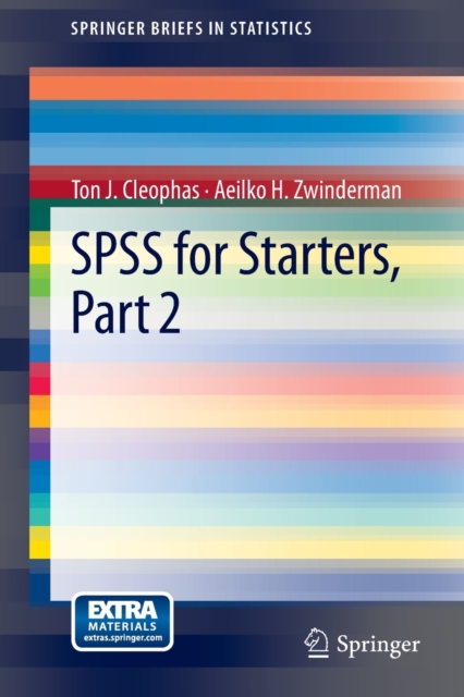 SPSS for Starters, Part 2, Paperback / softback Book