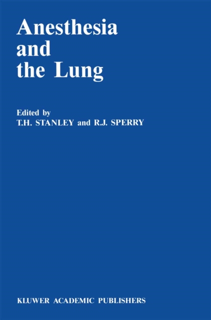 Anesthesia and the Lung, PDF eBook