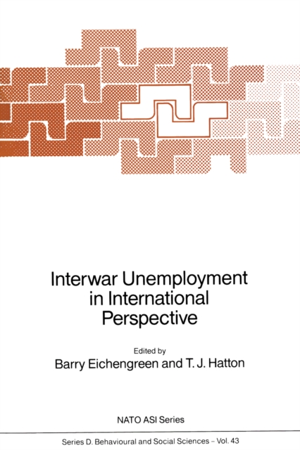 Interwar Unemployment in International Perspective, PDF eBook