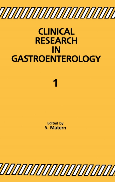 Clinical Research in Gastroenterology 1, PDF eBook