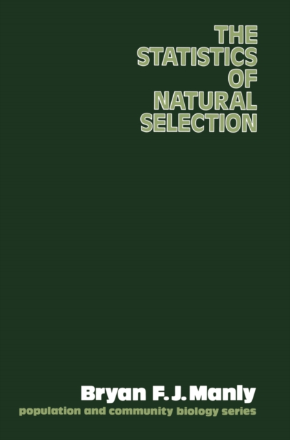 The Statistics of Natural Selection on Animal Populations, PDF eBook