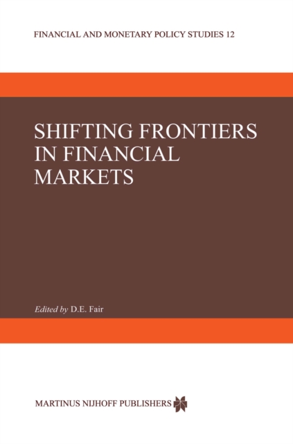 Shifting Frontiers in Financial Markets, PDF eBook