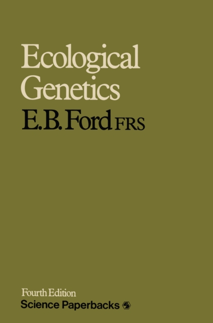 Ecological Genetics, PDF eBook