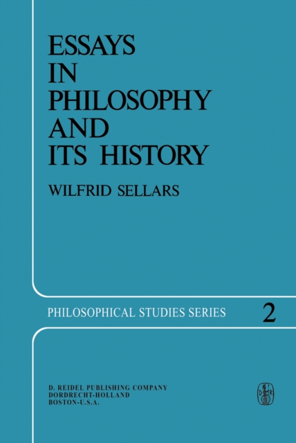 Essays in Philosophy and Its History, PDF eBook