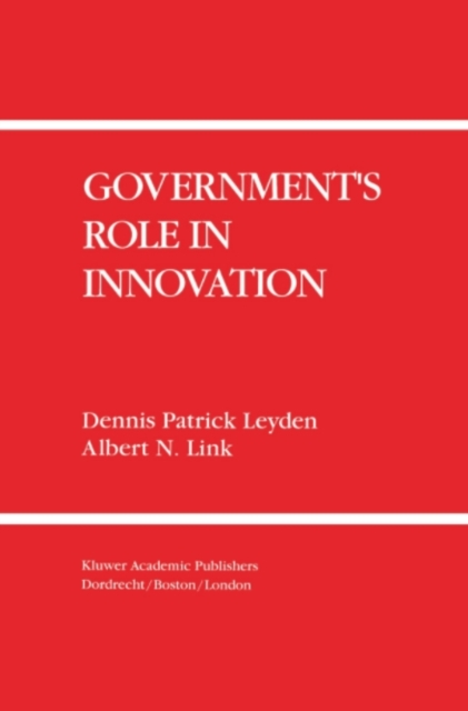 Government's Role in Innovation, PDF eBook