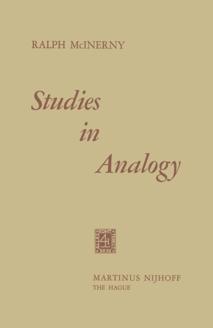 Studies in Analogy, PDF eBook