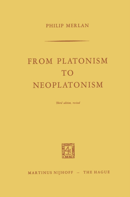 From Platonism to Neoplatonism, PDF eBook