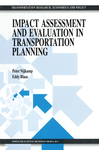 Impact Assessment and Evaluation in Transportation Planning, PDF eBook