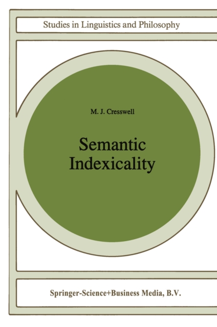 Semantic Indexicality, PDF eBook