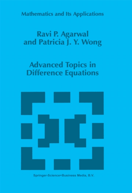 Advanced Topics in Difference Equations, PDF eBook