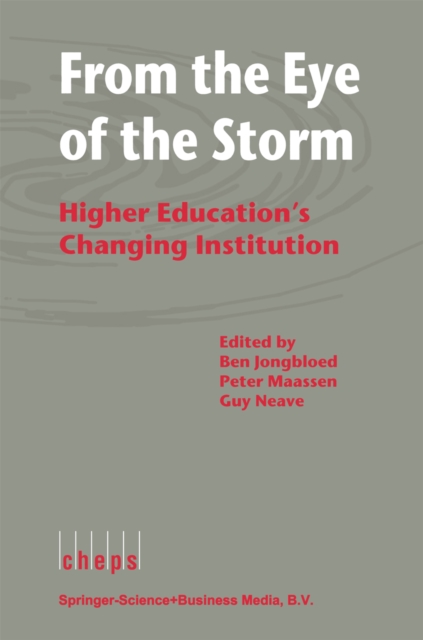From the Eye of the Storm : Higher Education's Changing Institution, PDF eBook