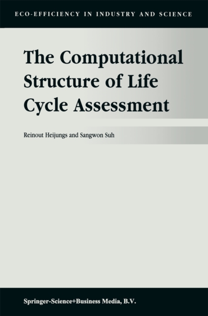 The Computational Structure of Life Cycle Assessment, PDF eBook