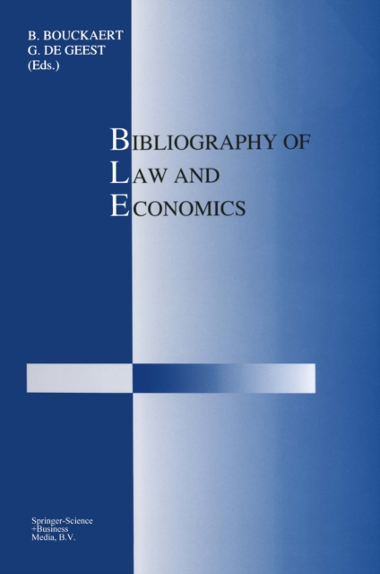 Bibliography of Law and Economics, PDF eBook