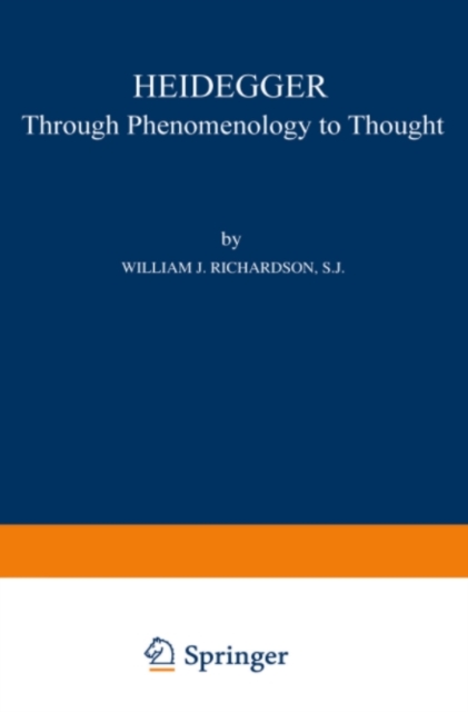Heidegger : Through Phenomenology to Thought, PDF eBook