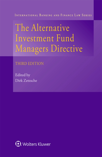 The Alternative Investment Fund Managers Directive, EPUB eBook