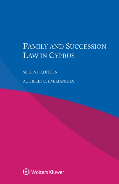 Family and Succession Law in Cyprus, PDF eBook