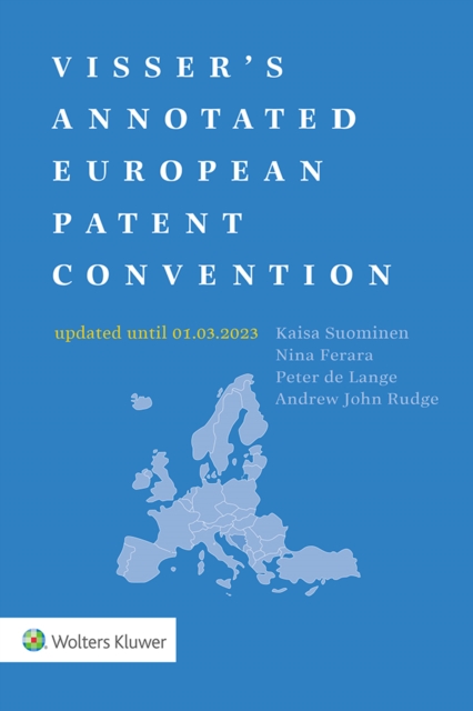 Visser's Annotated European Patent Convention 2023 Edition, PDF eBook