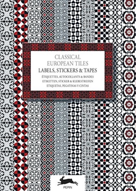 Classical European Tiles : Label & Sticker Book, Paperback / softback Book