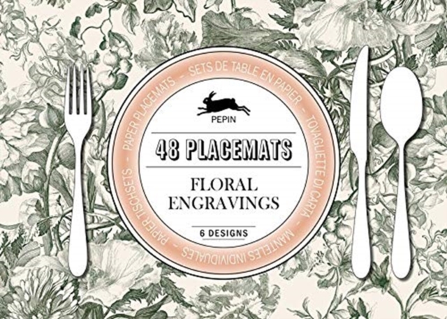 Floral Engravings : Placemat Pad, Paperback / softback Book