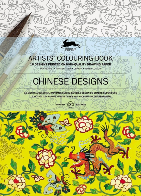 Chinese Designs : Artists' Colouring Book, Paperback / softback Book