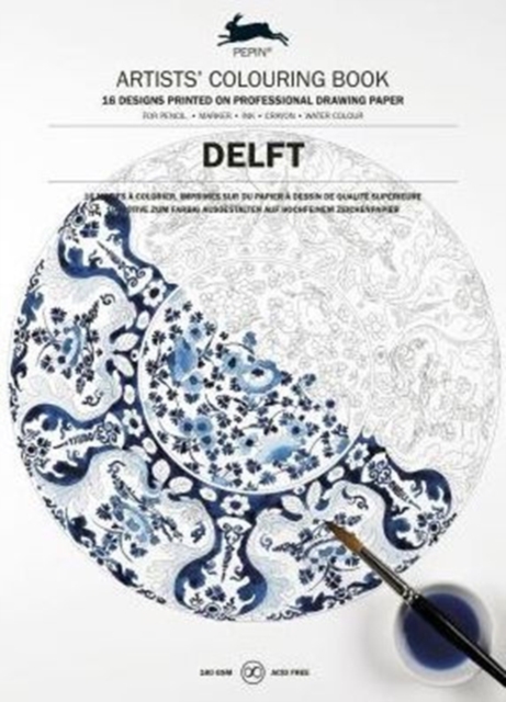 Delft Blue : Artists' Colouring Book, Paperback / softback Book