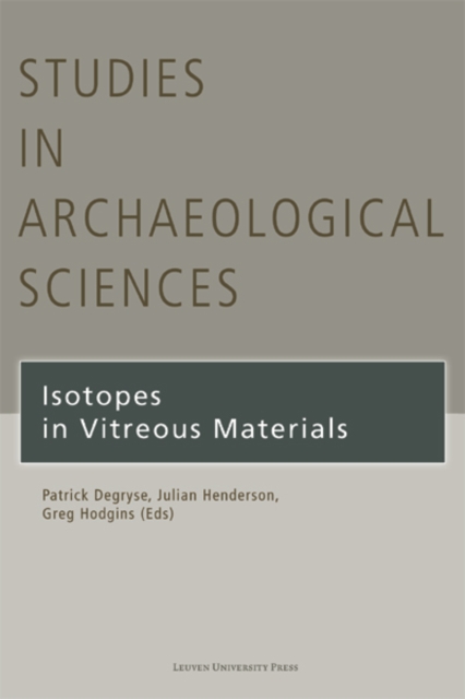 Isotopes in Vitreous Materials, PDF eBook