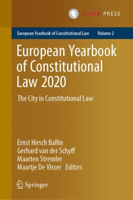 European Yearbook of Constitutional Law 2020 : The City in Constitutional Law, EPUB eBook