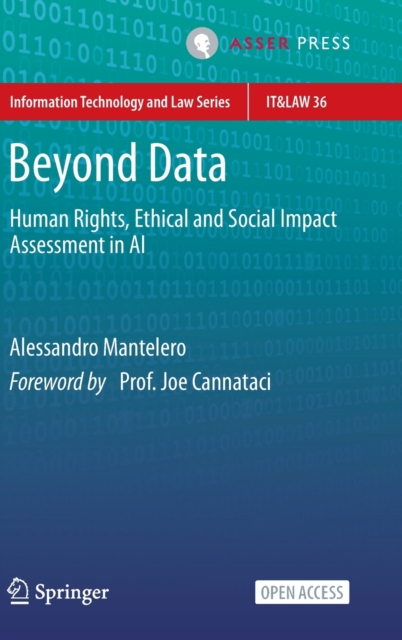 Beyond Data : Human Rights, Ethical and Social Impact Assessment in AI, Hardback Book