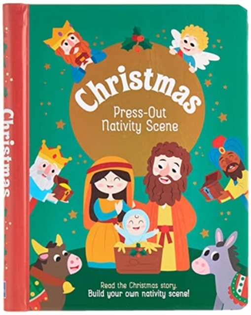 CHRISTMAS PRESS OUT NATIVITY SCENE, Hardback Book