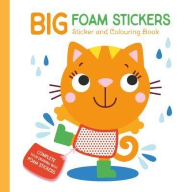 Big Foam Stickers: Cat, Paperback / softback Book
