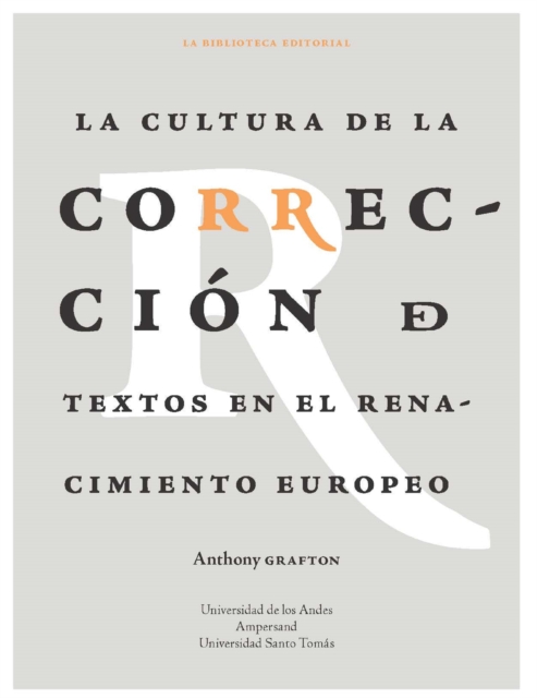 LA CULTURA DE LA CORRECCION DE TEXTOS EN RENACIMIENTO EUROPEO, PDF eBook
