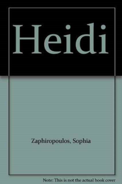 Heidi, Audio cassette Book