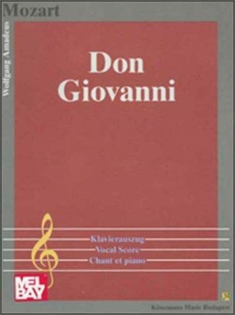 Mozart: Don Giovanni : Vocal Score, Paperback Book