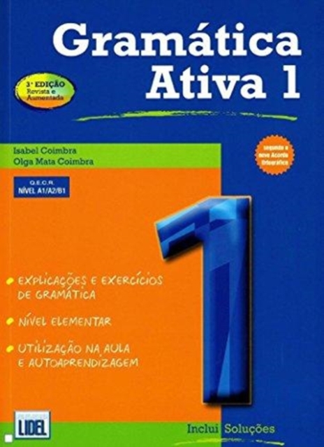 Gramatica Ativa 1 - Portuguese course with audio download : A1/A2/B1, Paperback / softback Book