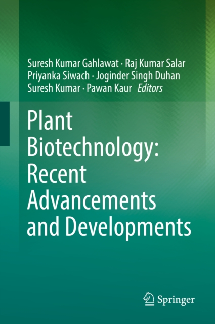 Plant Biotechnology: Recent Advancements and Developments, EPUB eBook