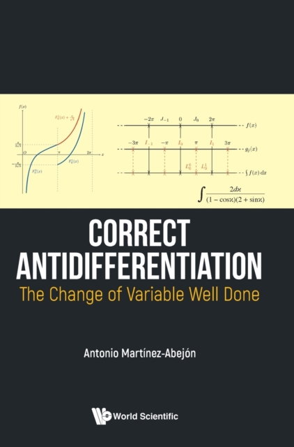 Correct Antidifferentiation : The Change of Variable Well Done, Hardback Book