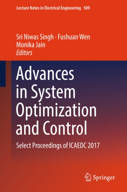 Advances in System Optimization and Control : Select Proceedings of ICAEDC 2017, EPUB eBook